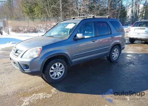 2006 Honda Cr-V Se из США, поврежденный, VIN SHSRD78906U415961